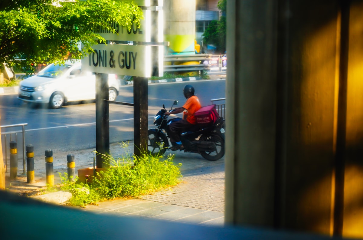 prixz repartidor motocicleta